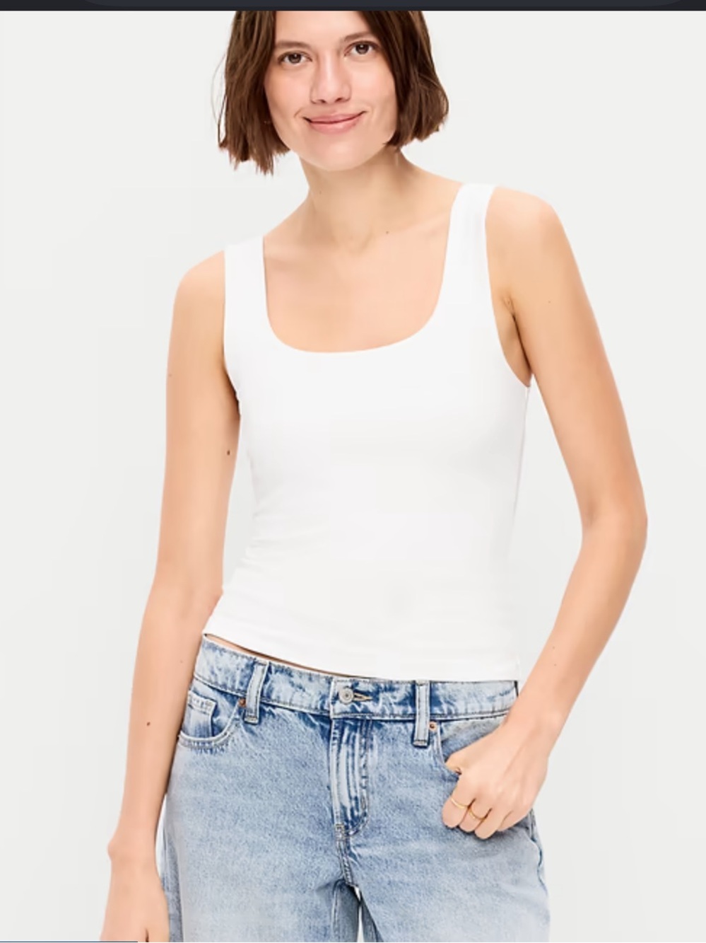 Old Navy hug double layer tank top tall